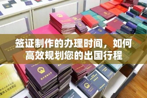 茂林签证制作的办理时间，如何高效规划您的出国行程